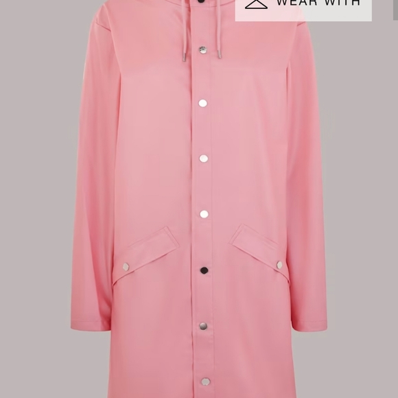 "RAINS" RAINCOAT/JACKET/ MEDIUM - Picture 4 of 9